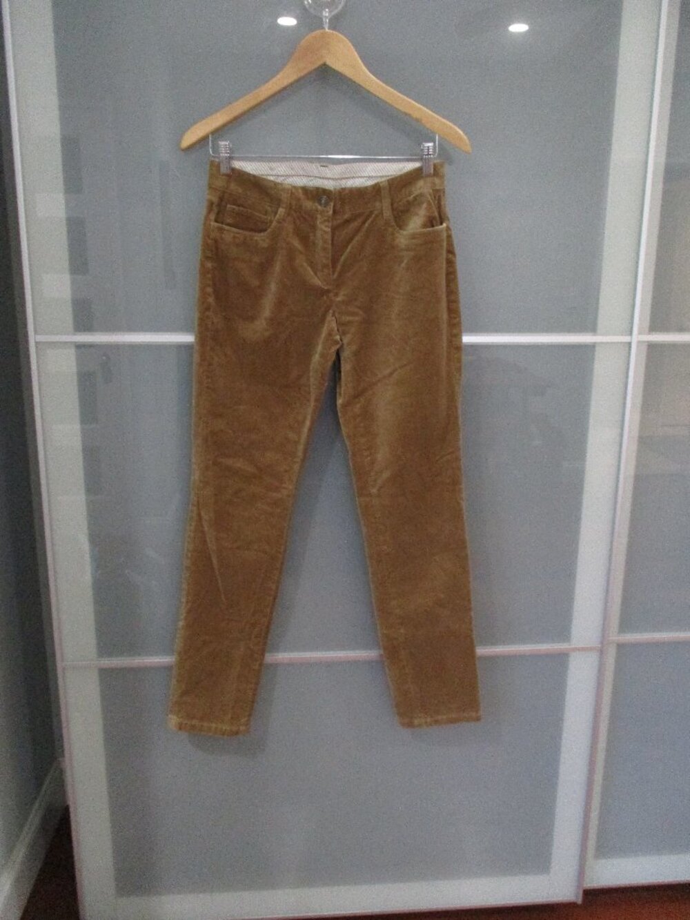 Brooks Brothers Brown Crushed Velvet Pants